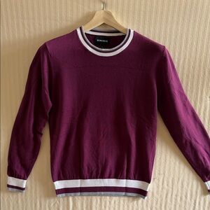 Bonobos Burgundy Crewneck Sweater